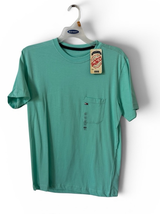 Tommy Hilfiger Other - Inspo  Short‑Sleeve Pocket Tee in Teal Green